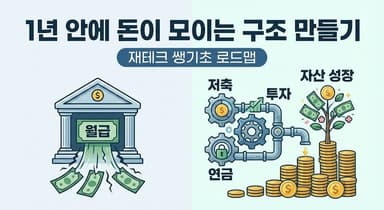 재테크 왕초보도 1년 안에 ‘돈의 흐름’을 바꾸는 7단계 전략