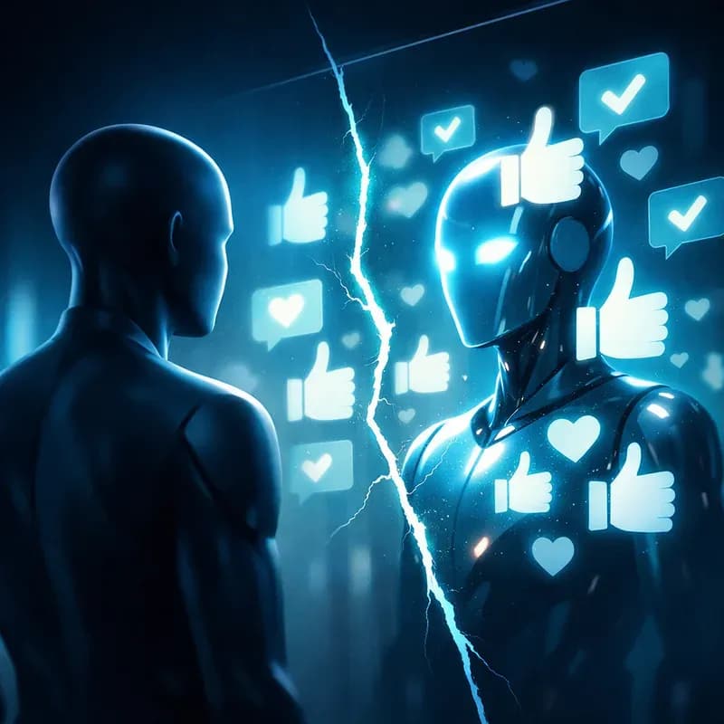 AI 아부꾼이 관계를 망친다? 사과 못 하게 만드는 AI sycophancy